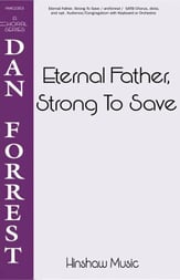 Eternal Father, Strong to Save SATB choral sheet music cover